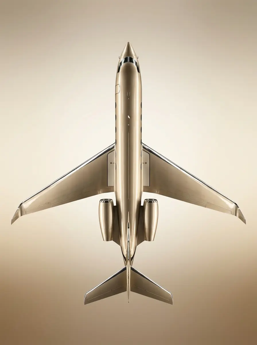 The champagne gold jet